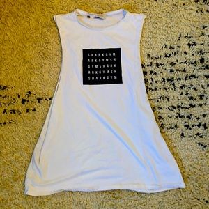 White Gymshark Tank top